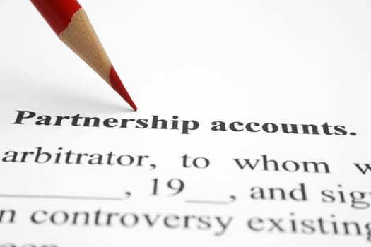 Partnership account