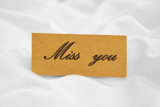 Miss you