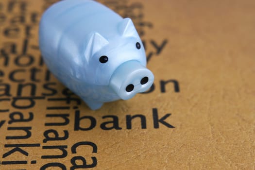 Piggy bank concept