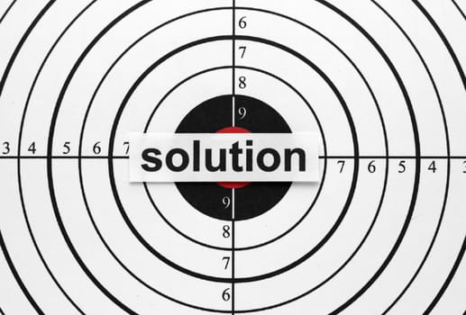 Solution target