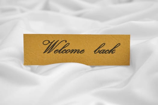 Welcome back