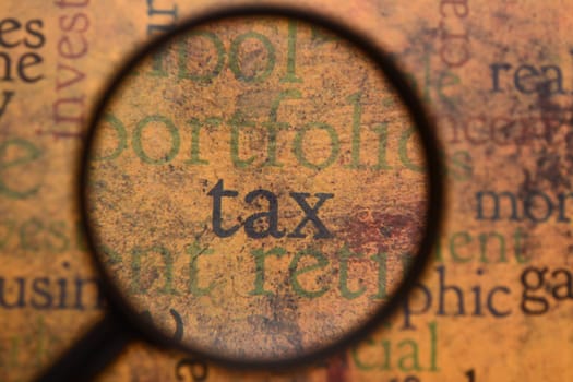 Tax concept