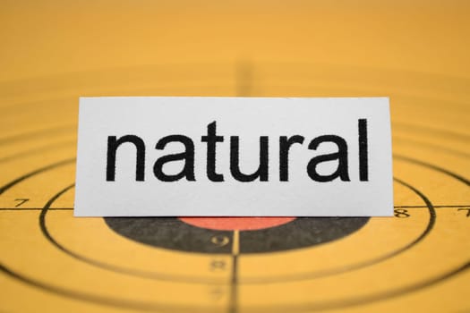 Natural target
