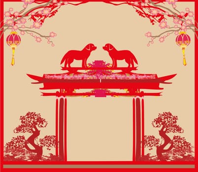 Chinese zodiac the year of Dog