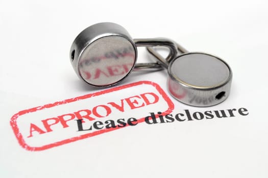 Lease disclosure