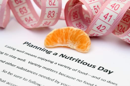 Planning a nutritious day