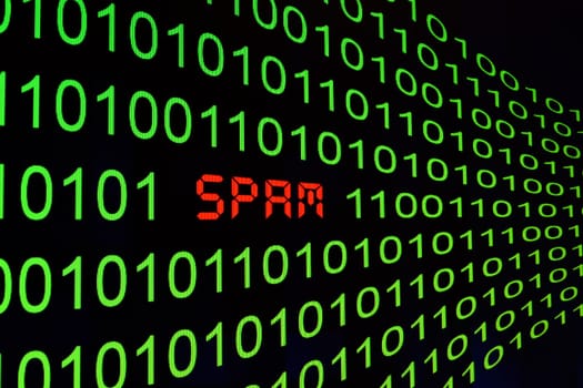 Spam concept