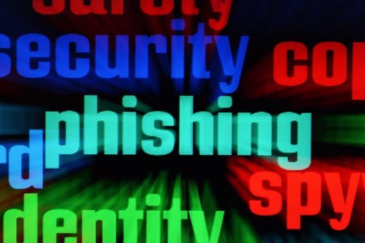 Phishing and spy concept