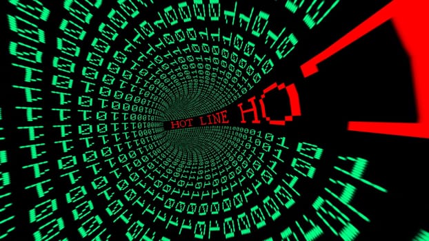 Hot line data tunnel