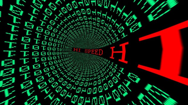 Hi speed data tunnel