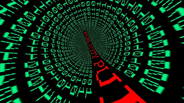 Publicity data tunnel