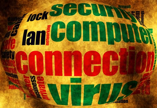 Web security word cloud
