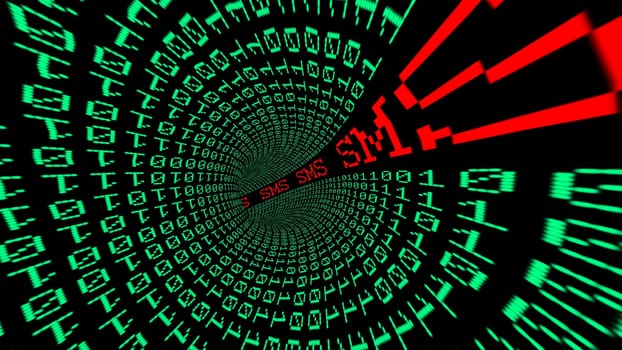 Sms data tunnel