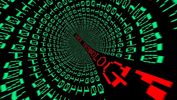 Web technology data tunnel