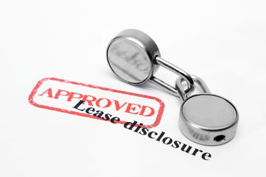 Lease disclosure