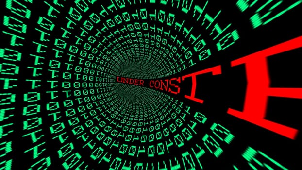 Under construction data tunnel