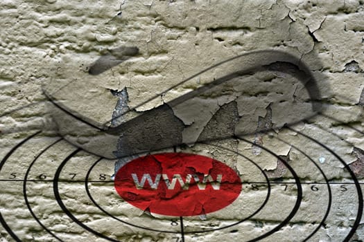 www target grunge concept