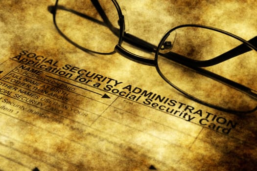 Social security card application