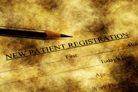 Patient information grunge application