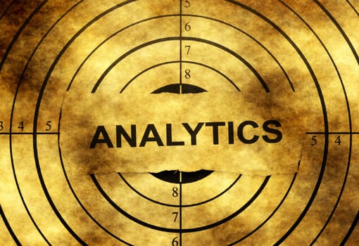 Analytics grunge target