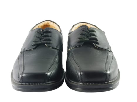 Closeup of black male ellegant shoes