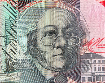 australian twenty dollars note portrait