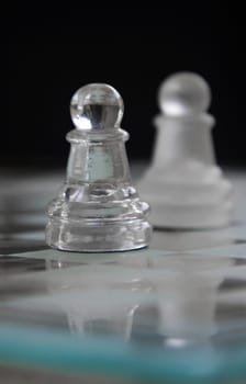chess piece closeup