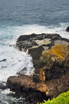 Beautiful australian coastline.Phillip Island. Hdr Shot