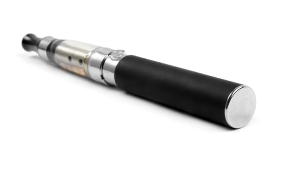 big electronic cigarette isolated on white