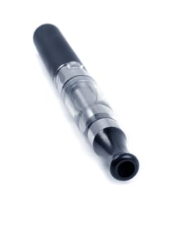 big electronic cigarette isolated on white