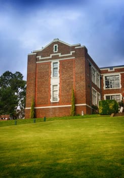 antique high school in Melbourne Australia.