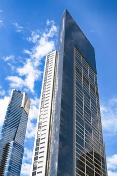 business building in sunny day.Melbourne,Australia