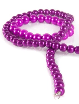 beautiful pearl fashionable bracelet over white
