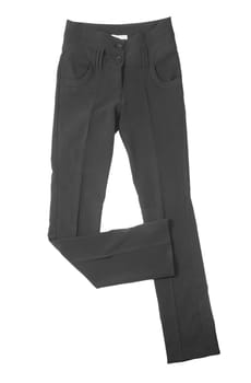 trousers isolated on the white