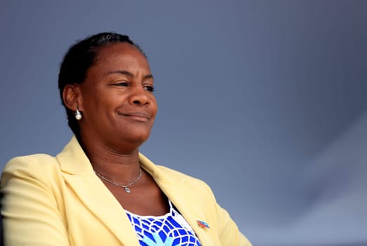 salvador, bahia / brazil - september 7 2016: Celia Sacramento, vice mayor of the city of Salvador is seen during an event in the city.
