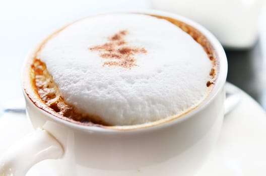 Cappuccino coffee