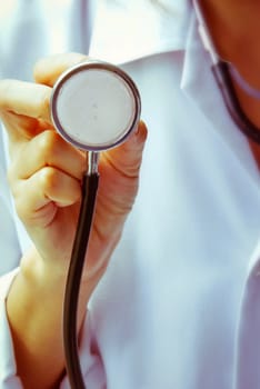 Doctor and stethoscope