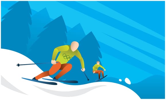 people are playing with snowboard in winter snow