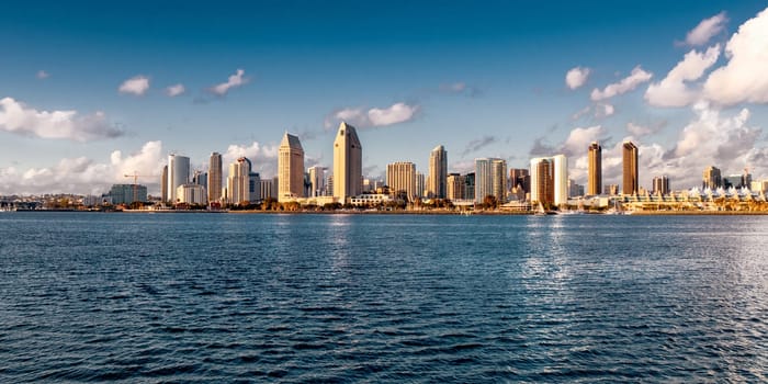 Skyline of San Diego at Sunset - travel photography