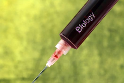 Biology syringe concept
