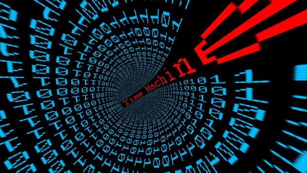 Time machine data tunnel