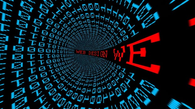 Web design data tunnel