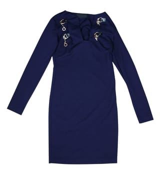 Female casual dress on white