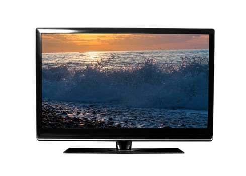 Tv monitor with the picture