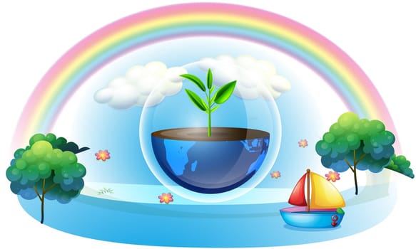 grow more trees on earth to save earth and water environment