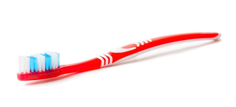 Toothbrush isolated on the white