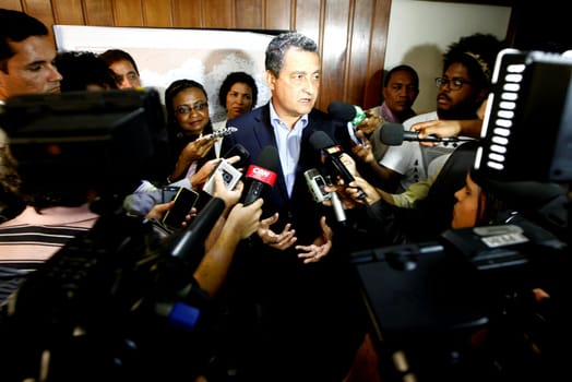 salvador, bahia / brazil - september 21, 2015: Rui Costa, governor of Bahia in the city of Salvador.
