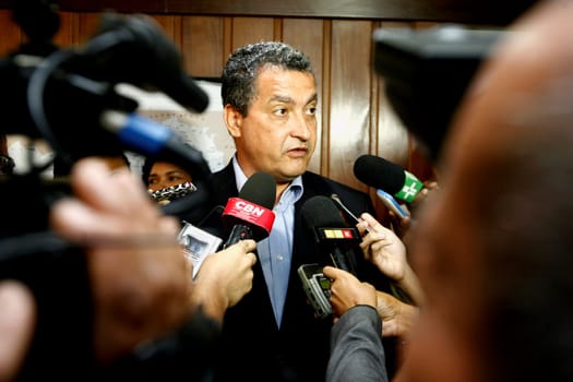 salvador, bahia / brazil - september 21, 2015: Rui Costa, governor of Bahia in the city of Salvador.