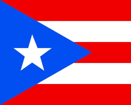 Fahne von Puerto Rico