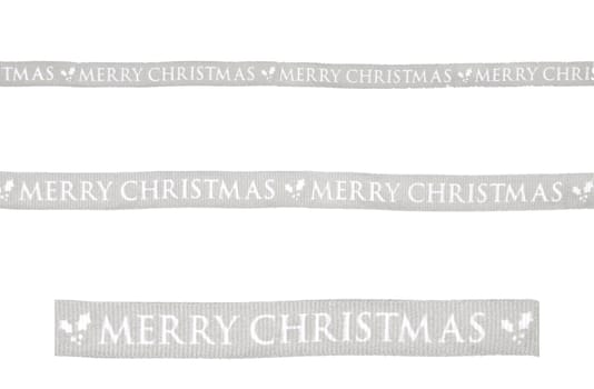 Background with ribbon on white background